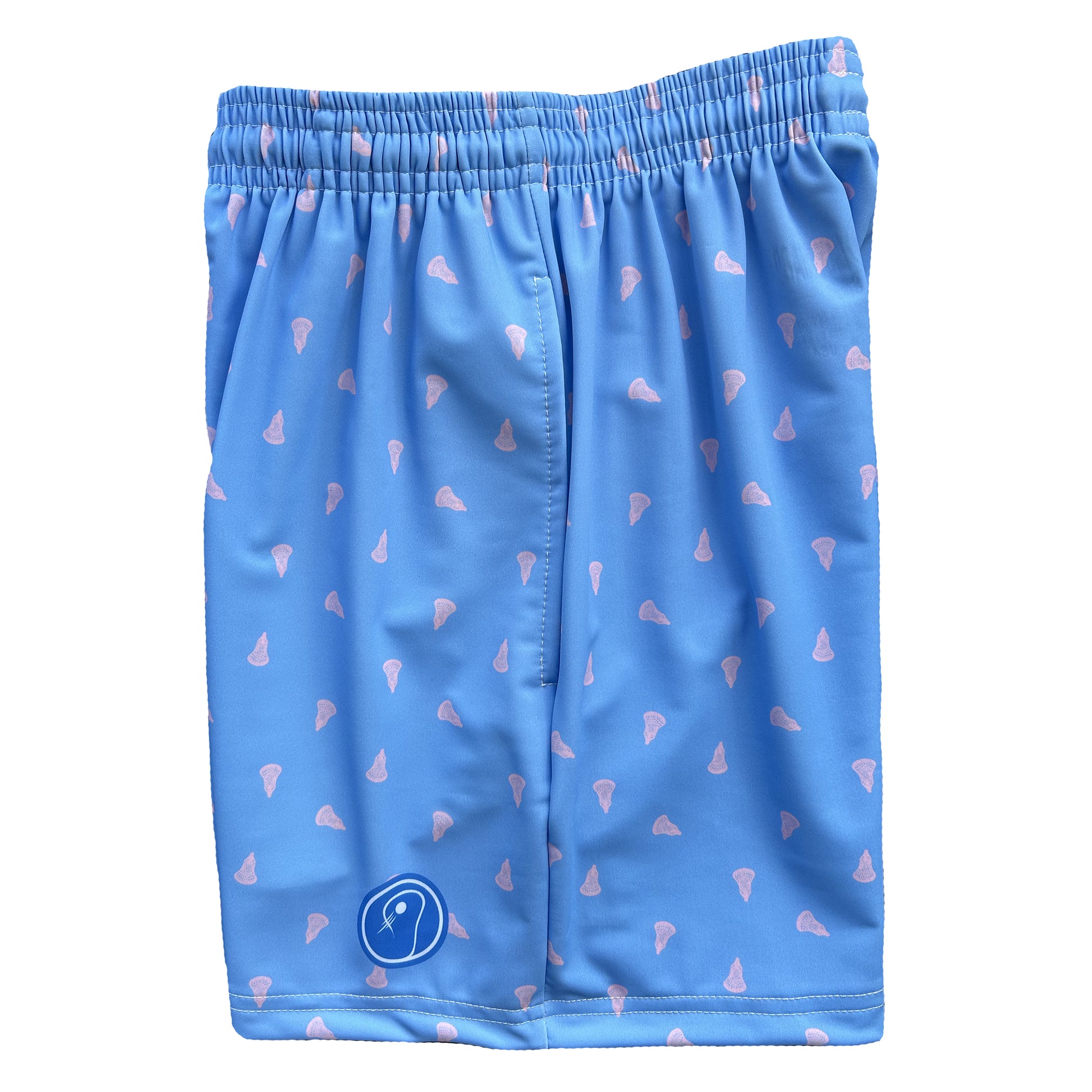 boys performance lacrosse shorts head pattern