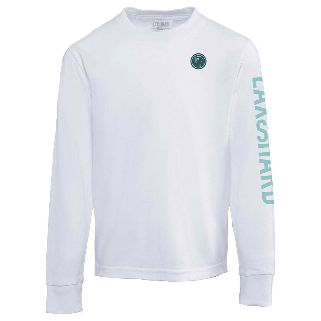 Kids Camper Lacrosse Long Sleeve T-Shirt - White