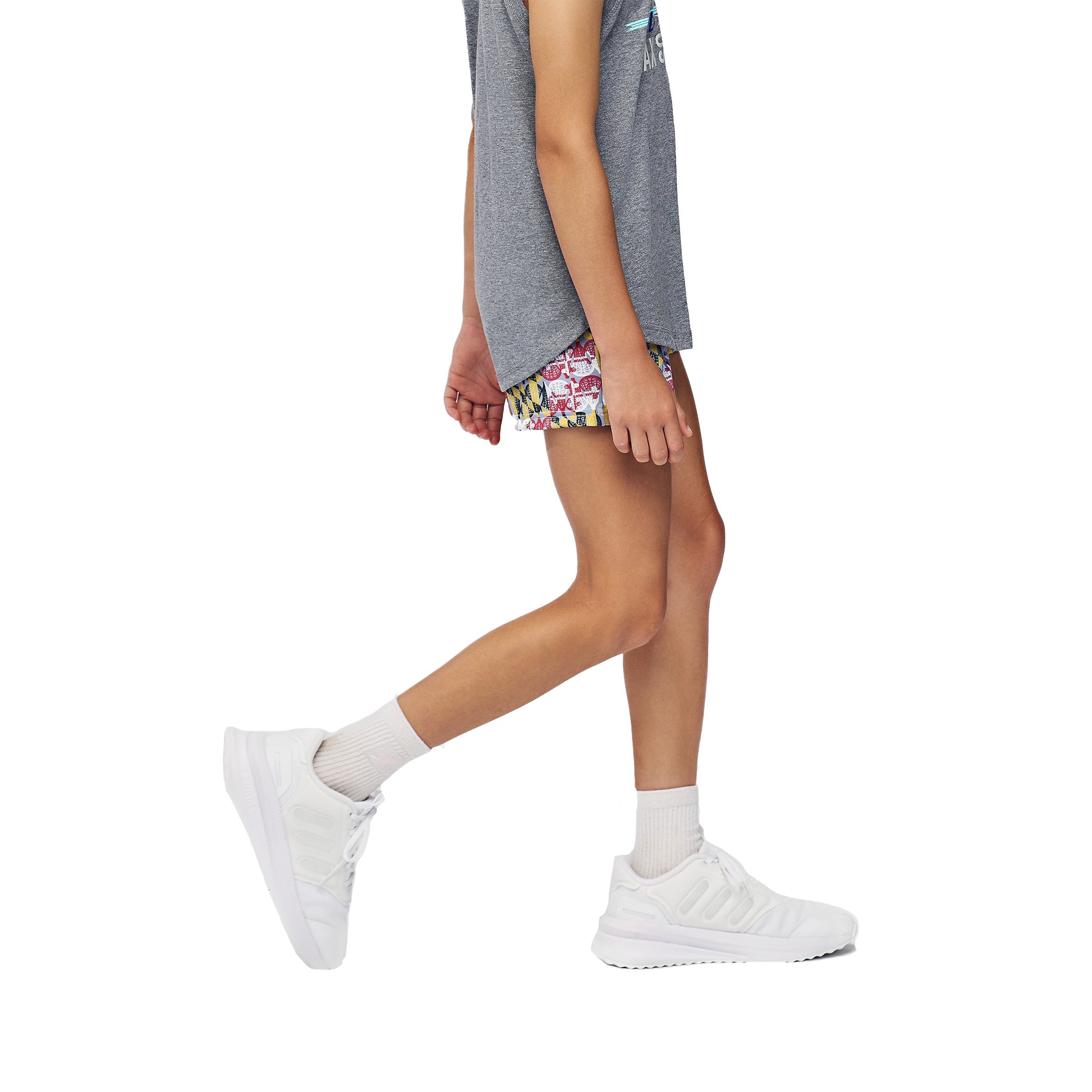 girls performance lacrosse shorts Maryland flag