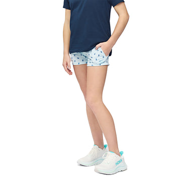 Girls Prep Lacrosse Shorts - Blue