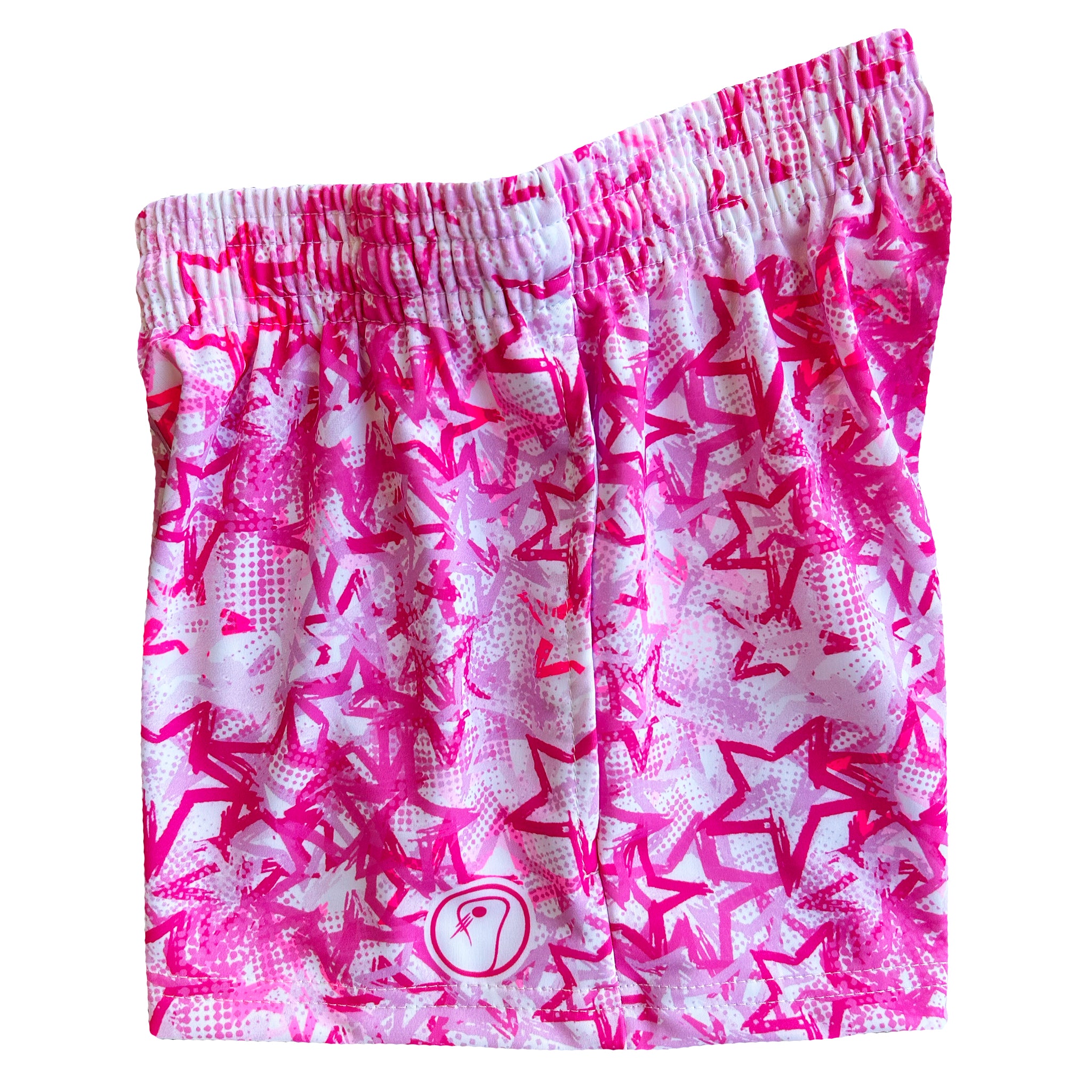 Girls Lacrosse Star Shorts - Pink