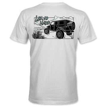 Kids Lacrosse Jeep T-Shirt - White