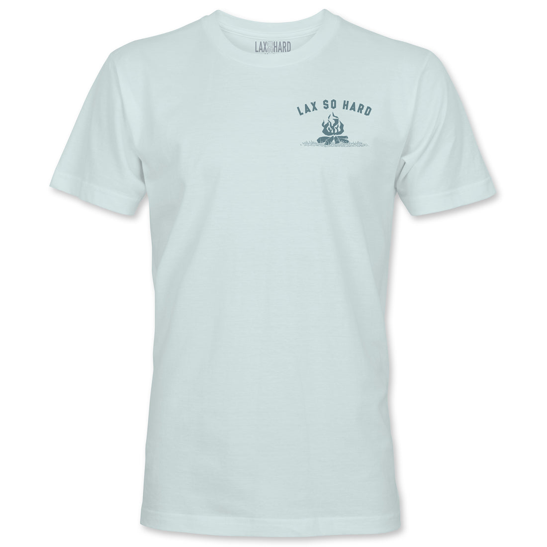 Kids Churnin & Burnin Lacrosse T-Shirt - Ice Blue