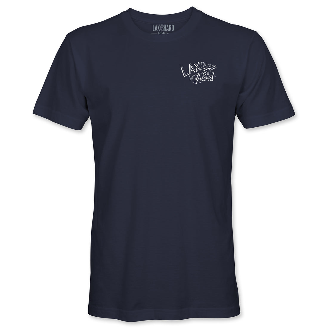 Kids Lacrosse Globe T-Shirt - Navy Blue