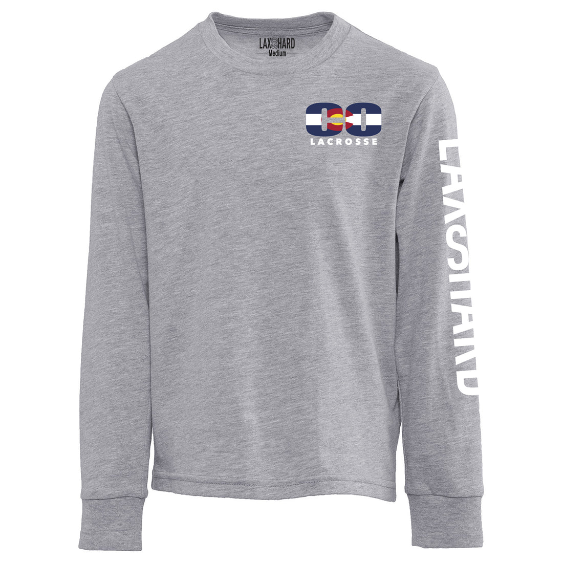 Kids Colorado Lacrosse Long Sleeve T-Shirt