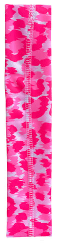 Lacrosse Headband - Pink Leopard