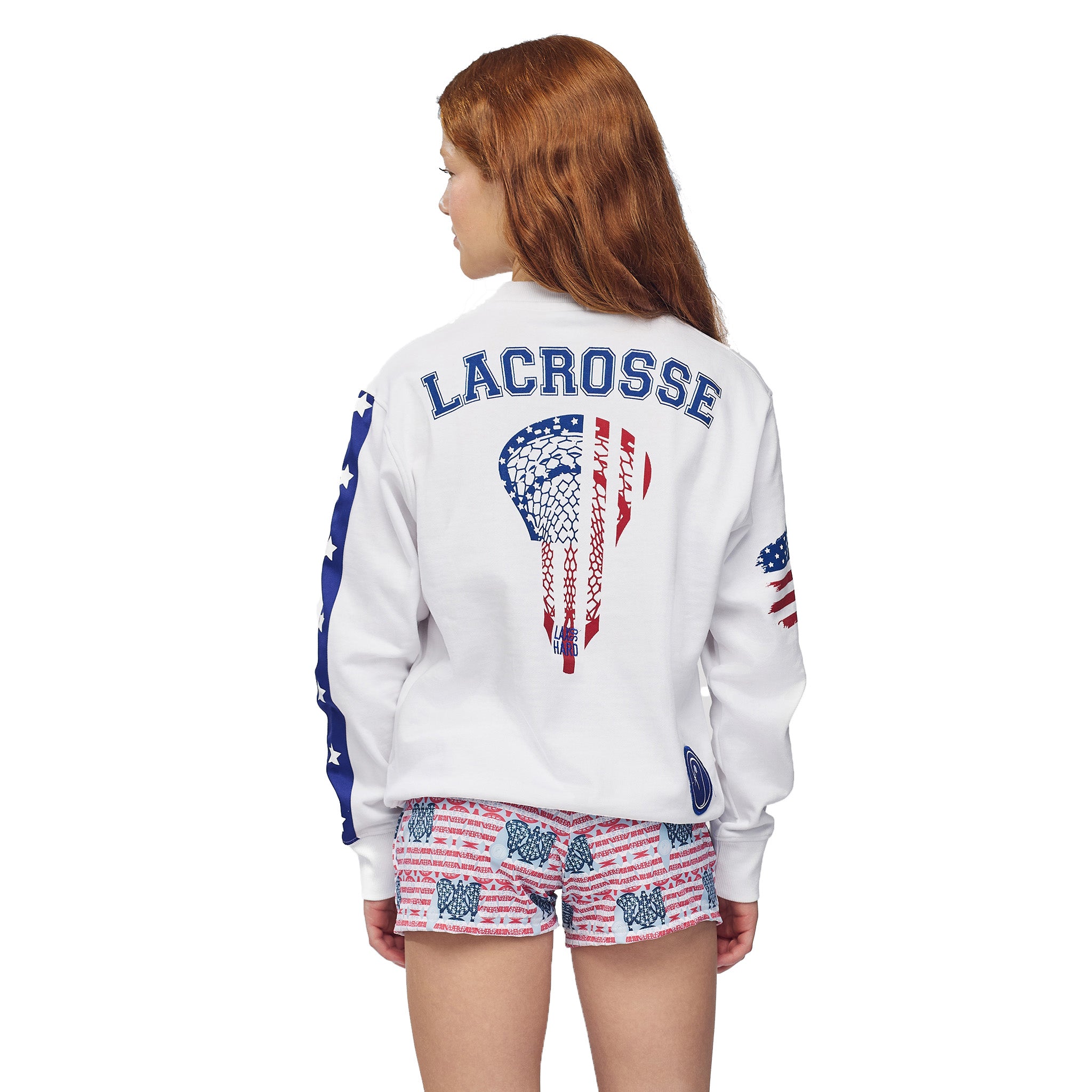 Kids Patriot Lacrosse Artshirt