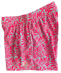 Girls Tropical Lacrosse Shorts - Pink