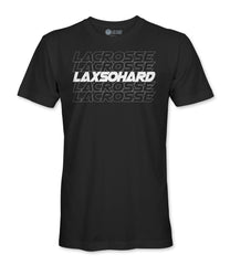 Boys LAX SO HARD Lacrosse T-Shirt - Black