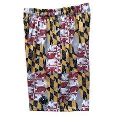 Boys Maryland Flag Lacrosse Shorts