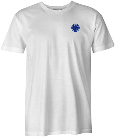 Mens American Lacrosse T-Shirt White