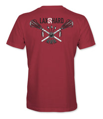 Boys Native Lacrosse T-Shirt - red